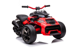 12V Rechargeable Battery-Powered Kids Ride-On 3-Wheeler ATV Motorcycle Toy Car Trend Times 9