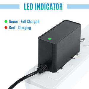 12V Grey Battery Charger Adapter for Power Wheels 00801-1460 Trend Times 7