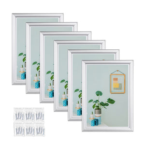13"x18"/10"x13" Frame Picture 1" Aluminum Profile Photo Display Wall Mount A3(13"x18") x6 - Trend Times Toy Stores