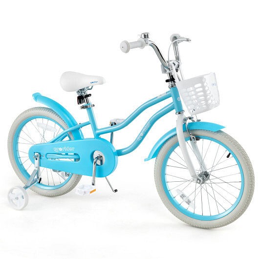 14/16/18 Inch Kids Bike with Dual Brakes and Adjustable Seat, 18 Inch Wheel Trend Times 0