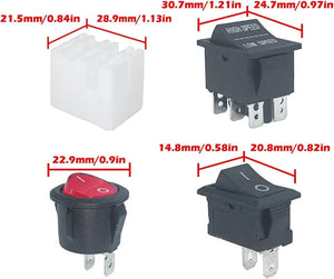 14-Piece Switch Kit Replacement for Power Wheels Kids Ride-On Toys Trend Times 3