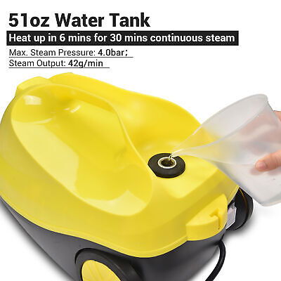 1500W Multifunctional Steam Cleaner 13 Accessories Chemical-free Cleaning - Trend Times Toy Stores
