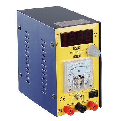 15V1A Precision Variable DC Power Supply Clip Cable Digital Adjustable Lab Grade - Trend Times Toy Stores