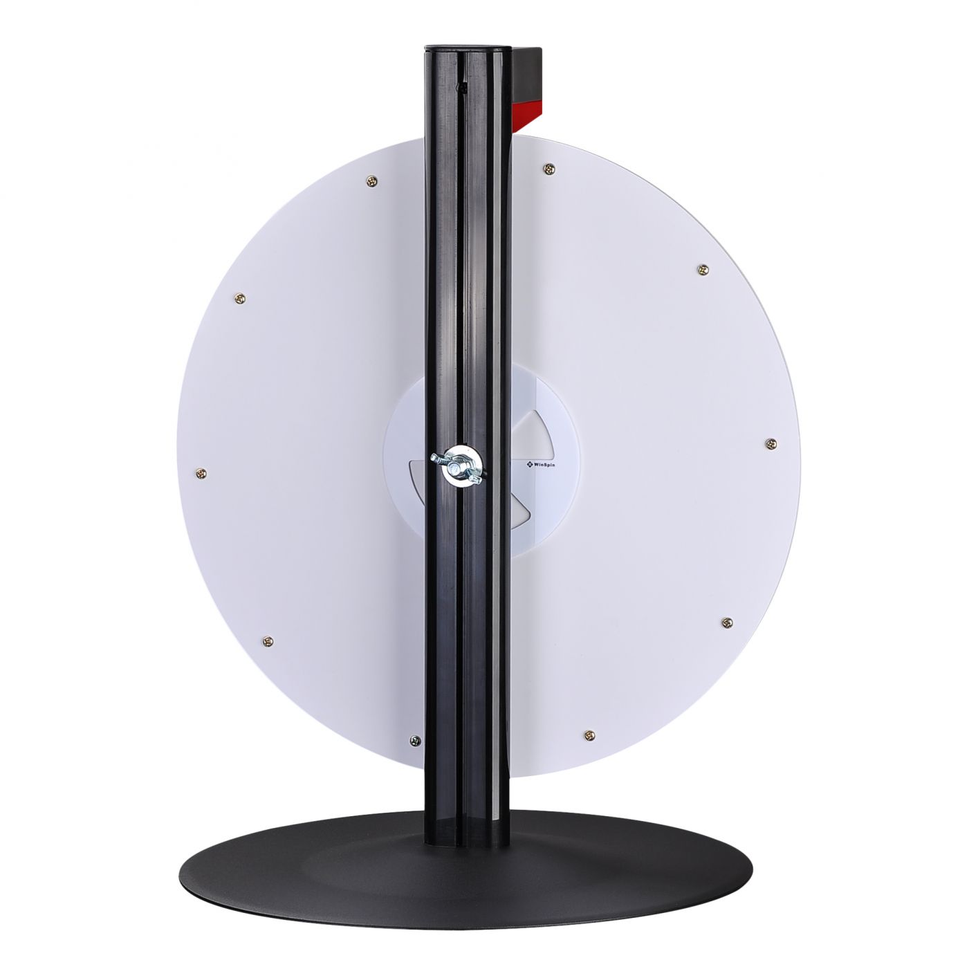 15" Tabletop Color Prize Wheel Spin Fortune Win Game Tradeshow Party Carnival Type 3: Roung Base 10 Slots - Trend Times Toy Stores