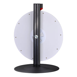 15" Tabletop Color Prize Wheel Spin Fortune Win Game Tradeshow Party Carnival Type 3: Roung Base 10 Slots - Trend Times Toy Stores