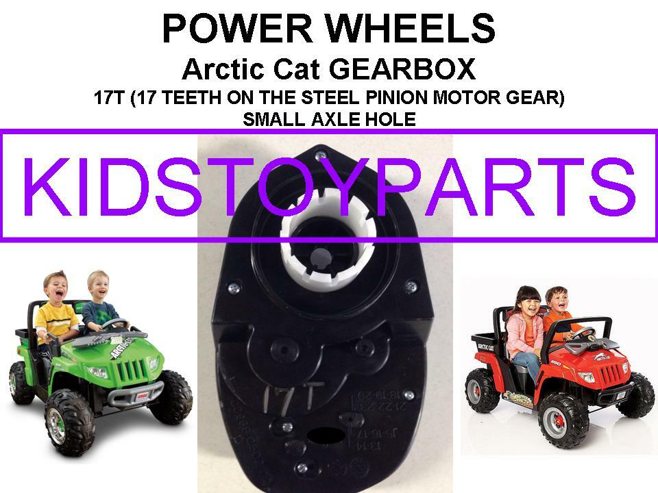 15t 16t 17t Solid Axle Gearbox Compatible with Power Wheels Silverado Gravedigger Arctic Trend Times 1