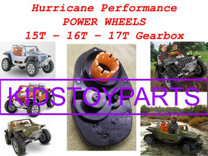 15t 16t 17t Solid Axle Gearbox Compatible with Power Wheels Silverado Gravedigger Arctic Trend Times Variant 0
