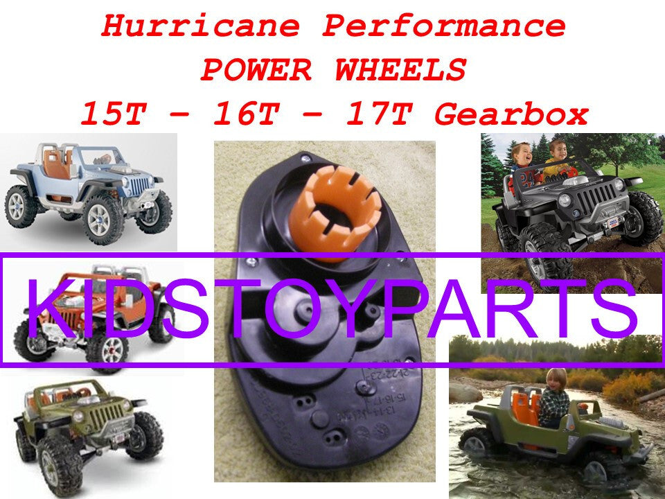 15t 16t 17t Solid Axle Gearbox Compatible with Power Wheels Silverado Gravedigger Arctic Trend Times Variant 0