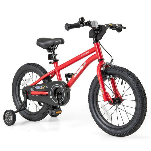 16-Inch Kids Bike for Ages 4-7 with Handbrake, Coaster Brake, and Bell Trend Times 0
