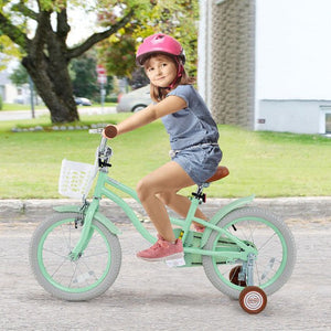 16-Inch Kids Bike with Adjustable Seat and Bell for Ages 3-8 Years Trend Times 1
