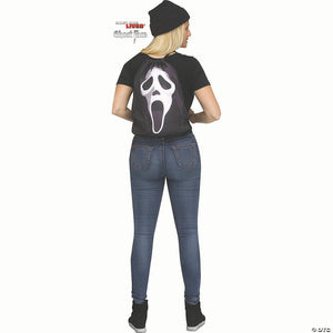 16 1/2" Scream™ Ghost Face<sup>®</sup> Drawstring Backpack Accessory - Trend Times Toy Stores