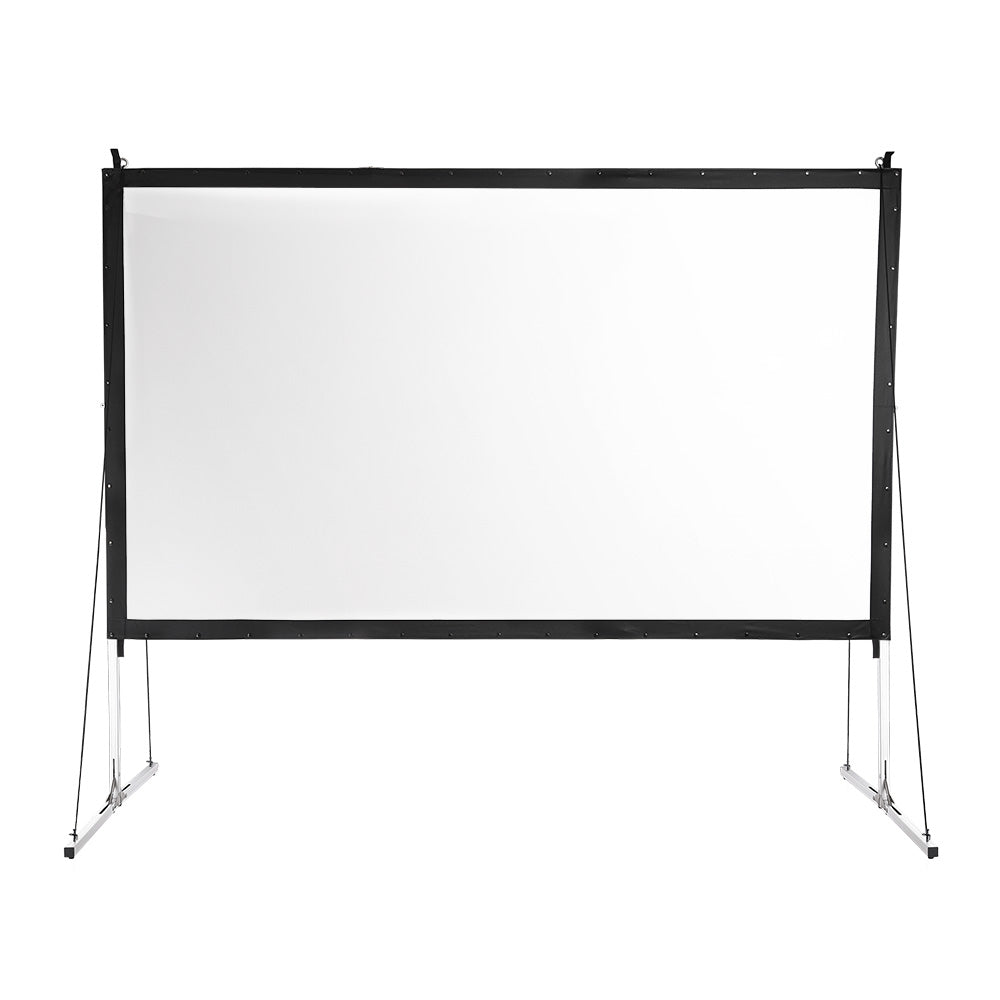 16:9 Fast Fold Projector Screen w/ Stand Garden Movie Projection 100" - Trend Times Toy Stores