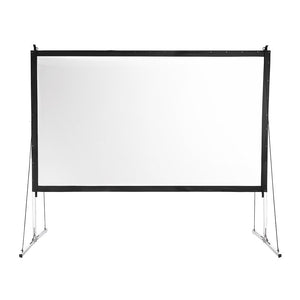 16:9 Fast Fold Projector Screen w/ Stand Garden Movie Projection 100" - Trend Times Toy Stores