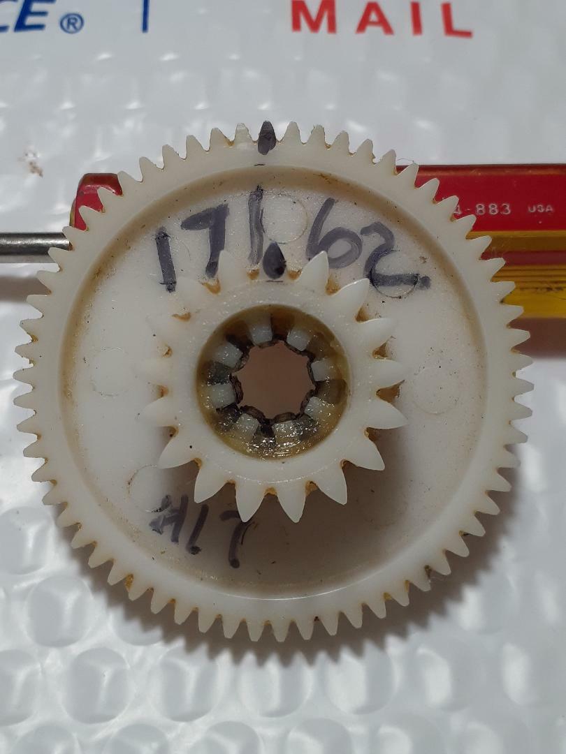 Nylon Power Gear with 17/62 Teeth for Older Power Wheels Gearboxes Trend Times Variant 0