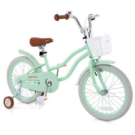 18 Inch Kids Bike with Adjustable Seat and Bell for Ages 3-8 Years Trend Times Variant 0