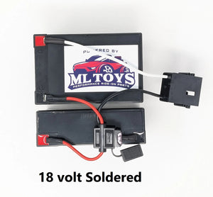 18 Volt to 12 Volt Power Wheel Conversion Kit with Charger Trend Times 1