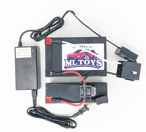 18 Volt to 12 Volt Power Wheel Conversion Kit with Charger Trend Times 2