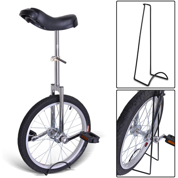 18 inch Wheel Unicycle Chrome - Trend Times Toy Stores