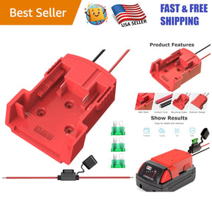 18V Battery Conversion Kit for Power Wheels with Waterproof Fuse Holder Included Trend Times Variant 0