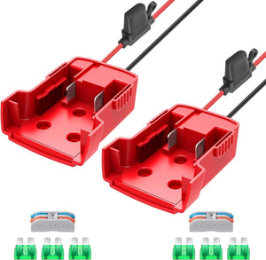 18V M18 Power Wheel Adapter Set with 2 Heavy-Duty Fuses Trend Times 2