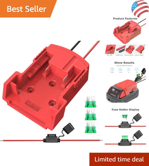 18V Power Wheels Battery Conversion Kit Waterproof Lightweight Design Trend Times 0