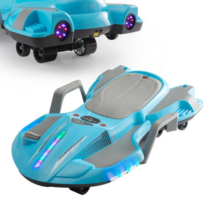18V Electric Ride-On Go Kart for Kids with Racing Speed, LED Lights, and Music Trend Times 2