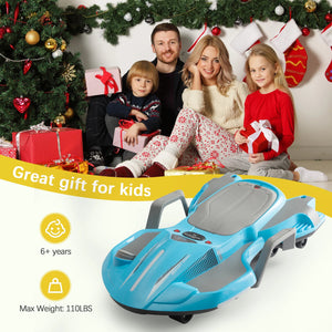 18V Electric Ride-On Go Kart for Kids with Racing Speed, LED Lights, and Music Trend Times 7