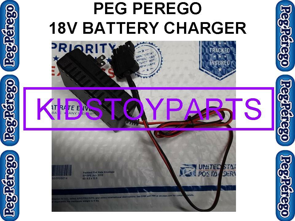 18V Lead Acid Charger for PEG Perego Cars, Trucks, Jeeps, Gators, Quads, and Runners Trend Times Variant 0