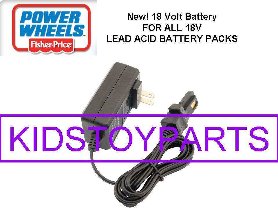 18V Power Wheels Lead Acid Battery Charger for Cars Trucks and Jeeps Trend Times Variant 0