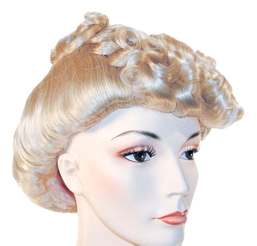 1940s Pompadour Wig Costume - Trend Times Toy Stores