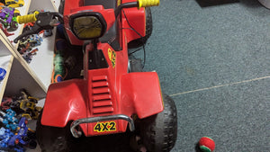 1986 Vintage Coyote Power Wheels ATV Quad Toy Trend Times 0