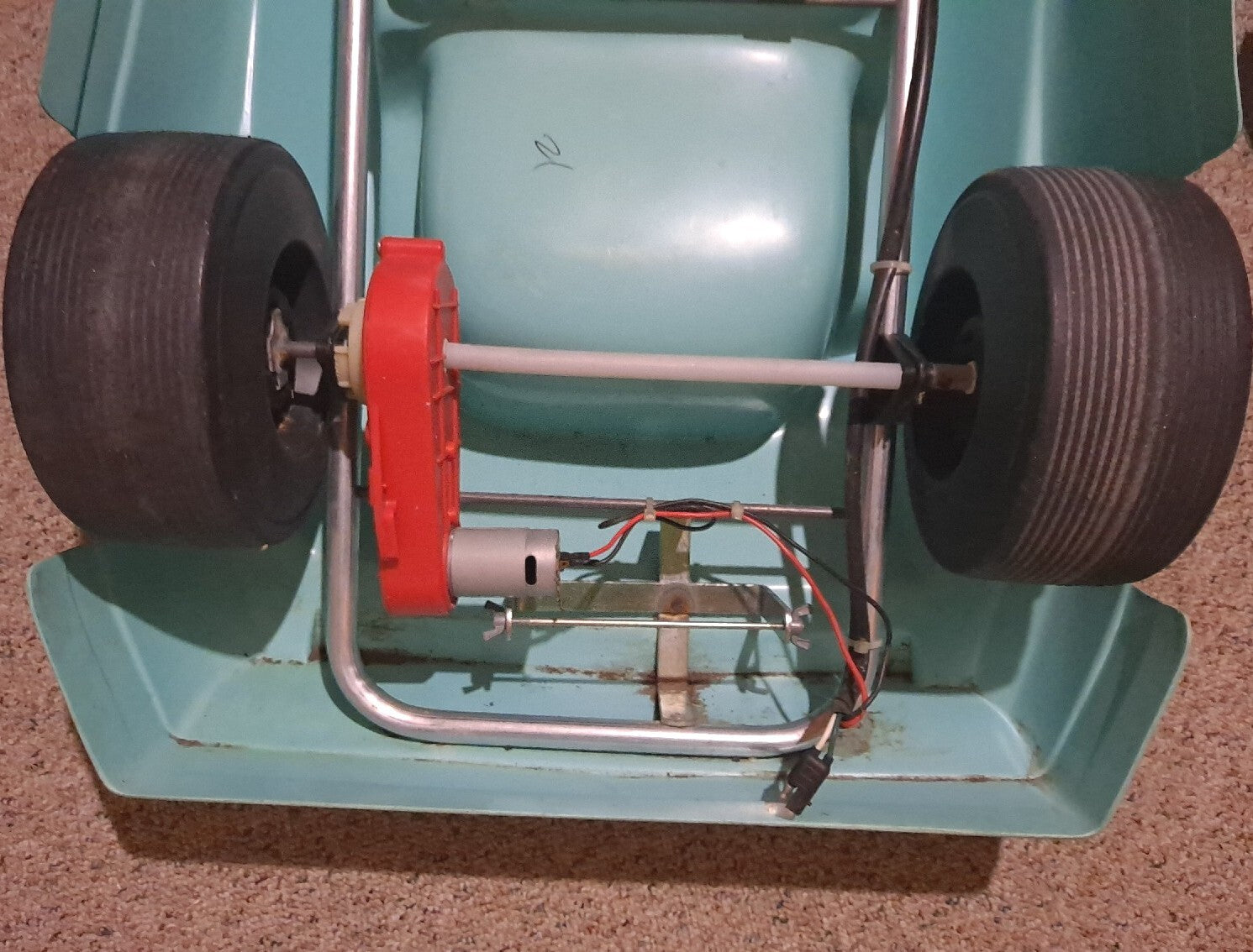 1991 Kid Ride-On Electric Car Alka Seltzer 52 Jimmy Means NASCAR Kingsbury Toy Trend Times 9