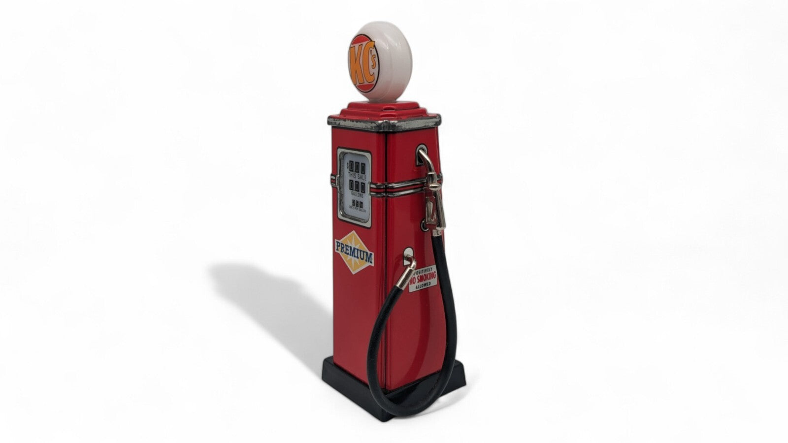 1997 Kiddie Car Corner Classics Pedal Petroleum Gas Pump Toy Trend Times 2