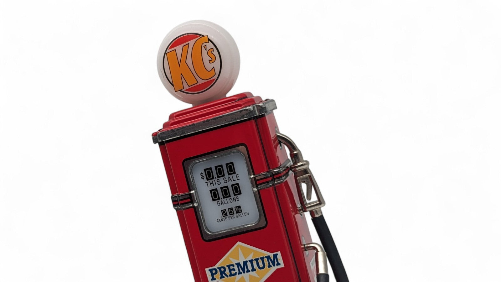 1997 Kiddie Car Corner Classics Pedal Petroleum Gas Pump Toy Trend Times 9
