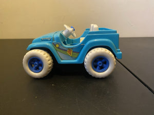 1998 Power Wheels Tommy Jeep Blue - Functional with Minor Flaws Trend Times 2
