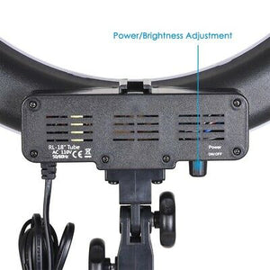 19" 50W Dimmable Fluorescent Tube Ring Light Kit Adjustable Stand 5500K Lighting - Trend Times Toy Stores