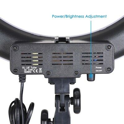 19" 50W Dimmable Fluorescent Tube Ring Light Kit Adjustable Stand 5500K Lighting - Trend Times Toy Stores