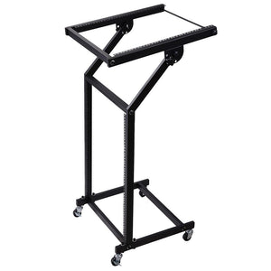 19" DJ Rack Mount Studio Mixer Stand Rolling Cart Party Stage Club 9U 12U 16U 19" 12UX & Black - Trend Times Toy Stores