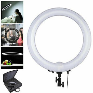 19" Dimmable Ring Light Stand Camcorder Light For Makeup Phone Camera Selfie New - Trend Times Toy Stores