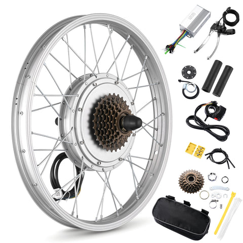 36v 750W 20in Rear Wheel Electric Bicycle E-Bike Motor Kit