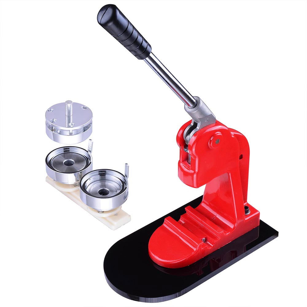 1" 1.25" 2.28" Button Maker Machine Badge Punch Press 1000 Parts Circle Cutter 58mm(2.28 inch) - Trend Times Toy Stores