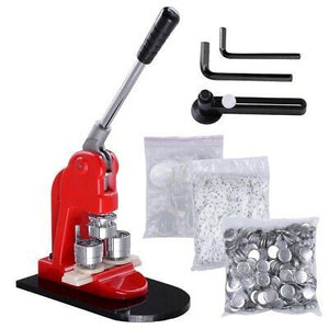 1" 25mm Button Maker Badge Punch Press Machine Souvenir 1000 Parts Circle Cutter - Trend Times Toy Stores