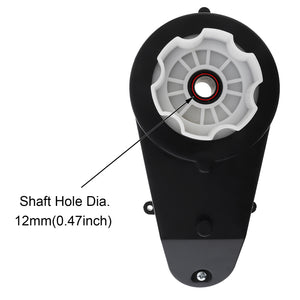 12V RS550 DC Motor with Gearbox for Kids Electric Ride-On Car Wheels Trend Times 2