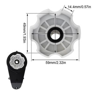 12V RS550 DC Motor with Gearbox for Kids Electric Ride-On Car Wheels Trend Times 3