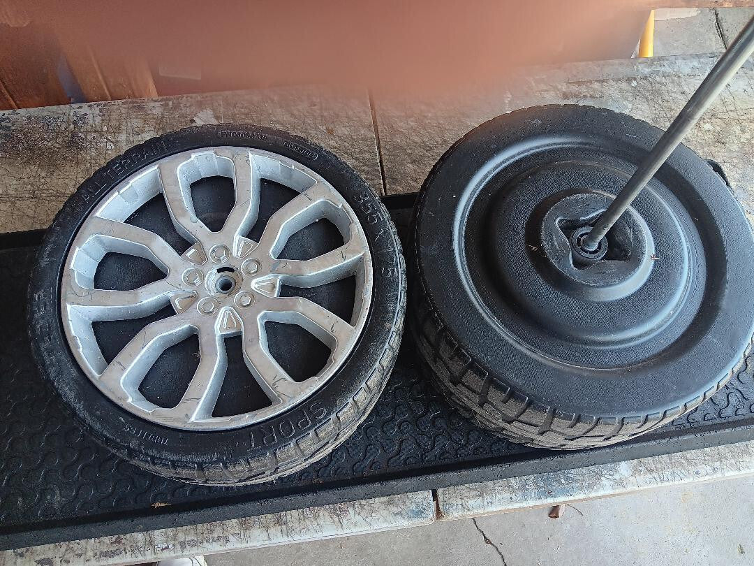 Replacement Tire for Kids Range Rover SUV Ride-On Vehicle Trend Times 1