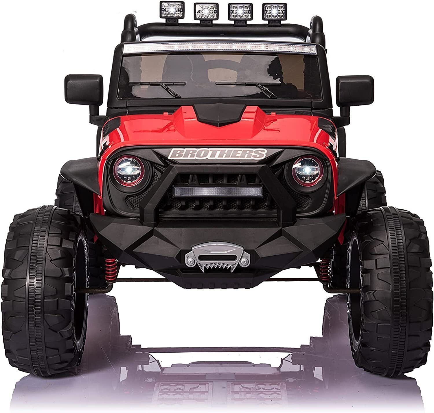 24V 2-Seater Kids Ride-On Truck Car with 2×200W Motors, Remote Control, LED Lights, and 3 Speeds Trend Times 17