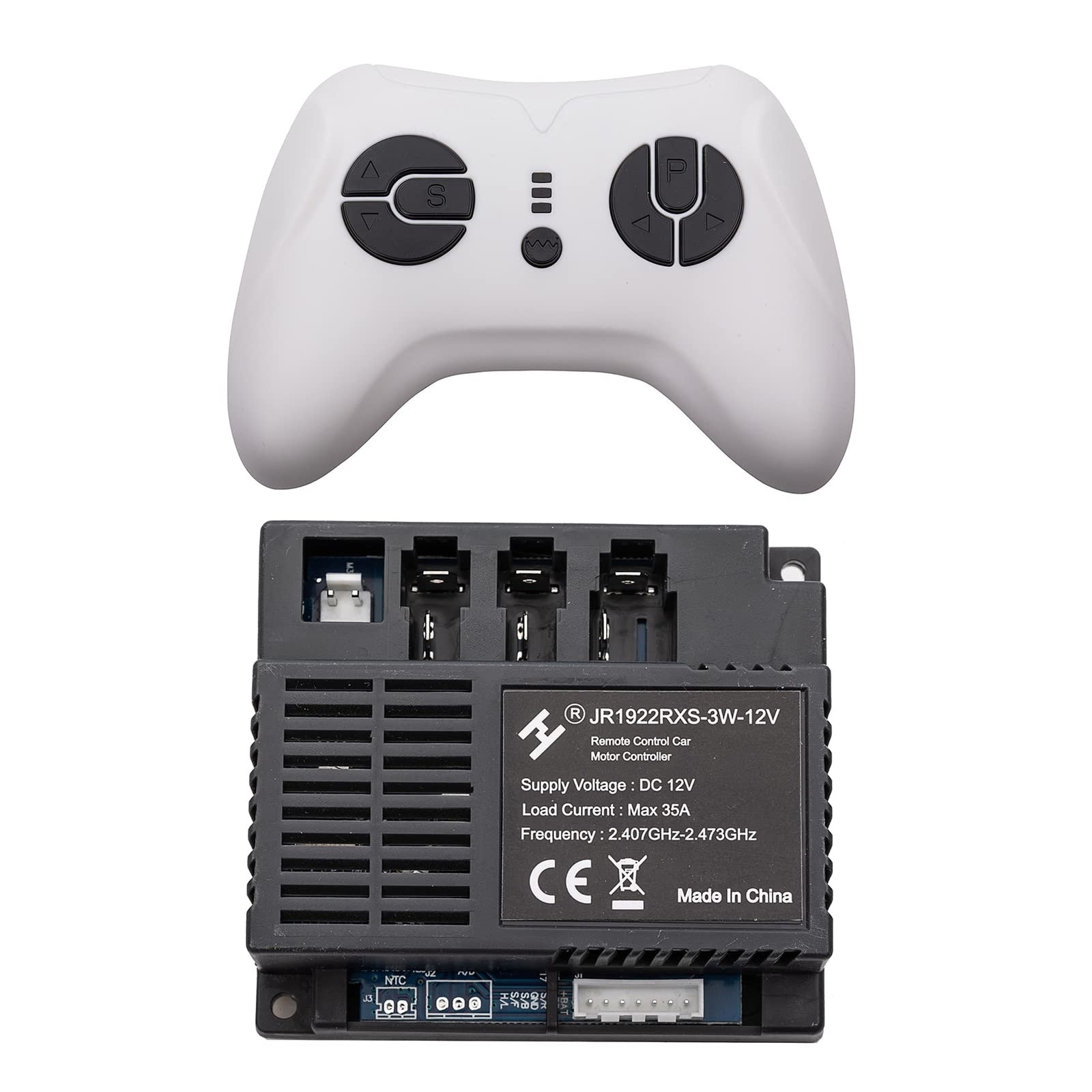 2.4G Bluetooth Remote Control and 12V 3W Receiver Kit for Kids Powered Devices Trend Times Variant 0