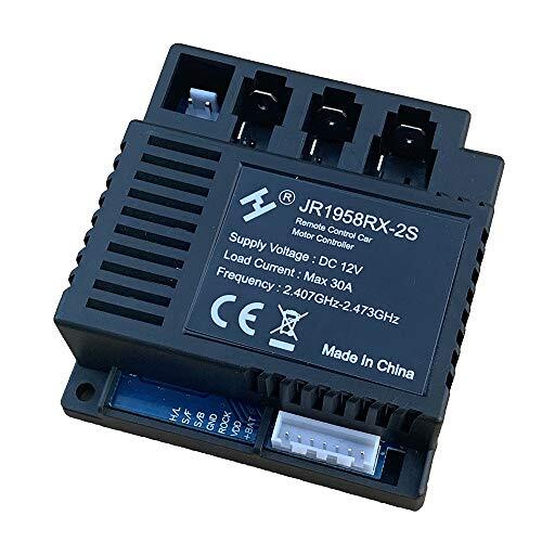 2.4G Bluetooth Remote Control and JR1958RX 2S Receiver Kit for Kids Powered Ride-On Trend Times 2