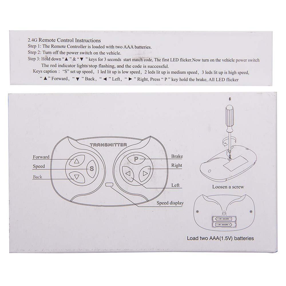 2.4G Bluetooth Remote Control and Receiver for JR1930RX 2.24V Compatible Devices Trend Times 3