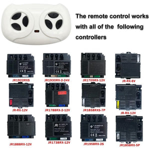 2.4G Bluetooth Remote Control for Kids Electric Ride-On Car Parts Model JR1602 Trend Times 6